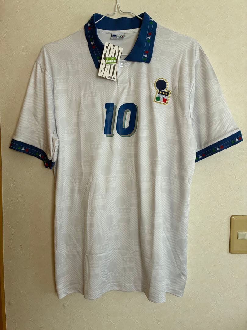 【新品タグ付】 1994 イタリア アウェイ 10: BAGGIO 2XL