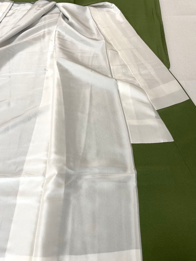 【しつけ付き未使用】裄長トールサイズ 色無地◇紋無し 正絹