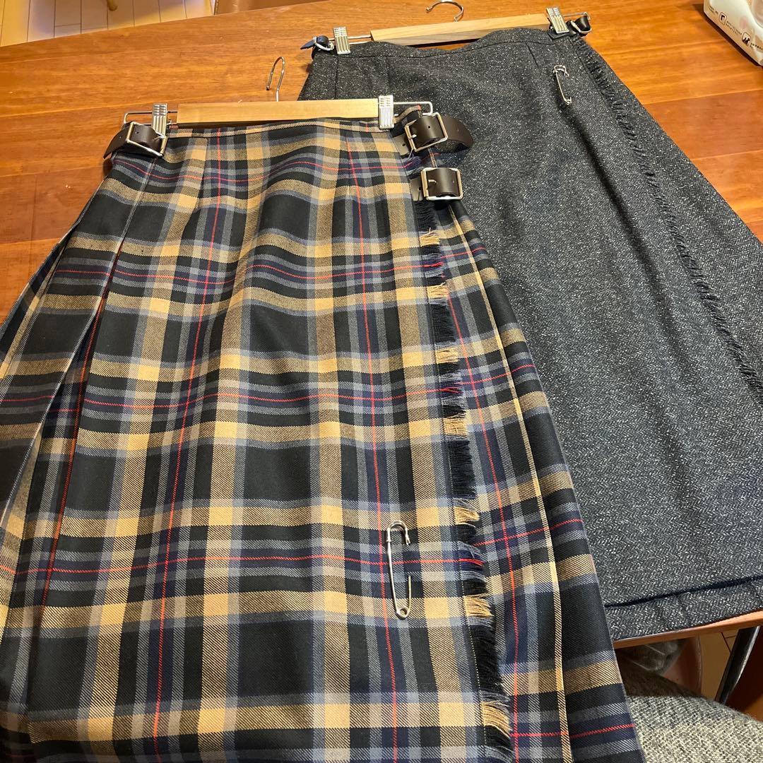 お値下げ　オニール　プリーツスカート　2枚セット