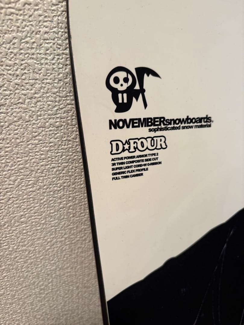 November D4 148cm 【美品】 グラトリ名機おまけ付き