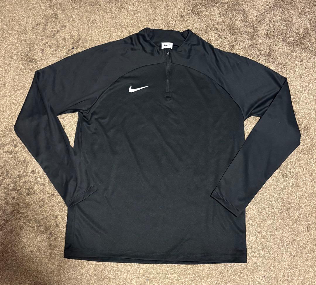 鹿島アントラーズ【NIKE移動着】黒XL ハーフジップ支給品非売品