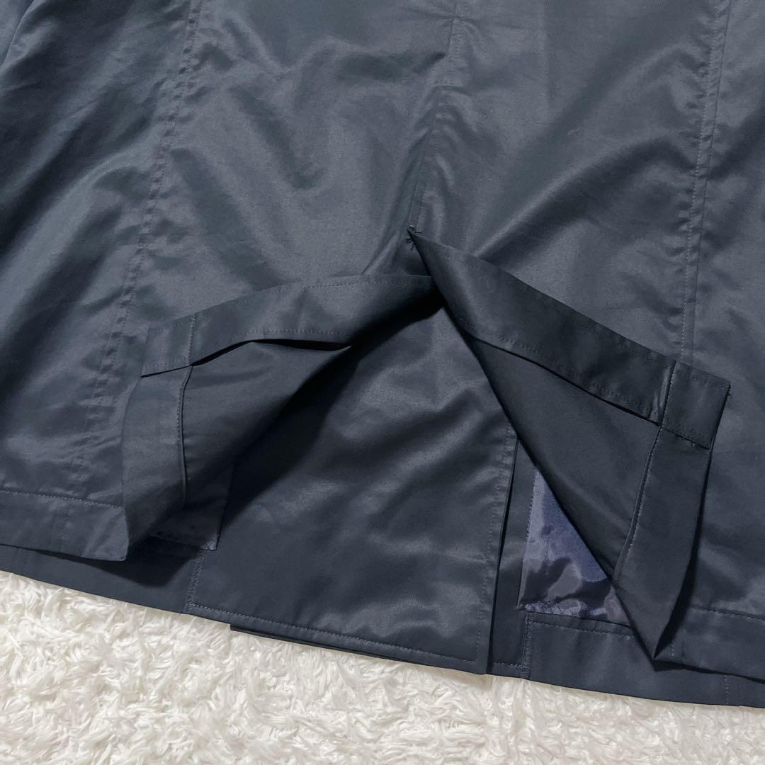 極美品✨23区 ダブルブレスト トレンチコート　ミドル丈　紺　ベルト　48