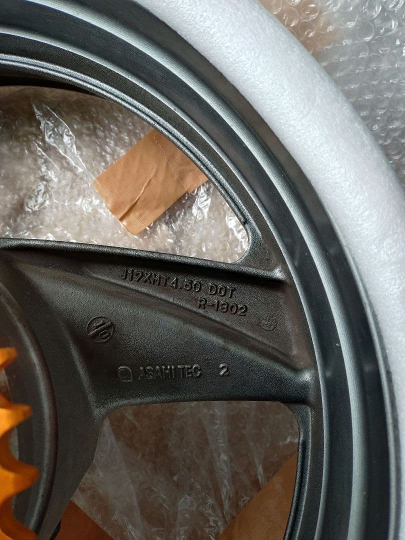 ZRX400用　加工済　ZZR400　ワイドホイール　前後セット　１７インチ化