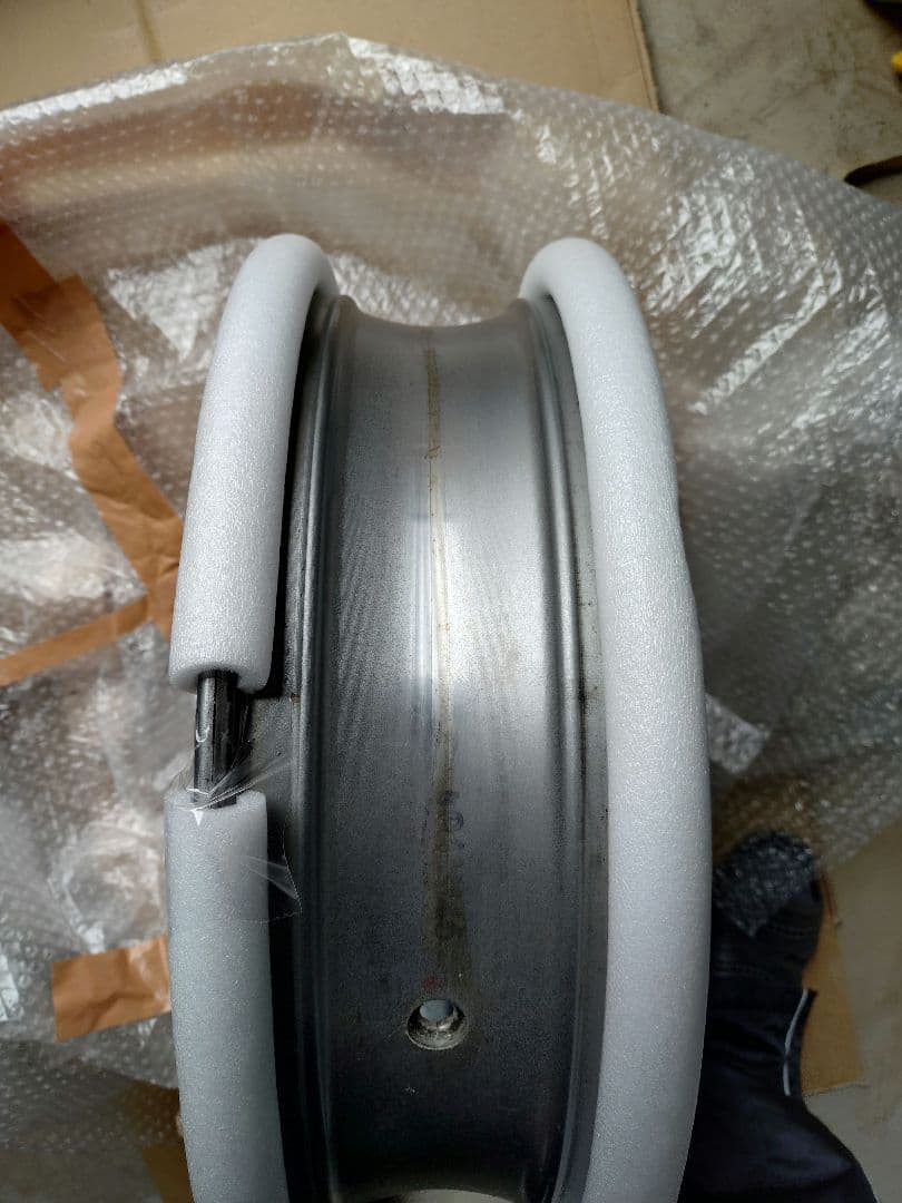 ZRX400用　加工済　ZZR400　ワイドホイール　前後セット　１７インチ化