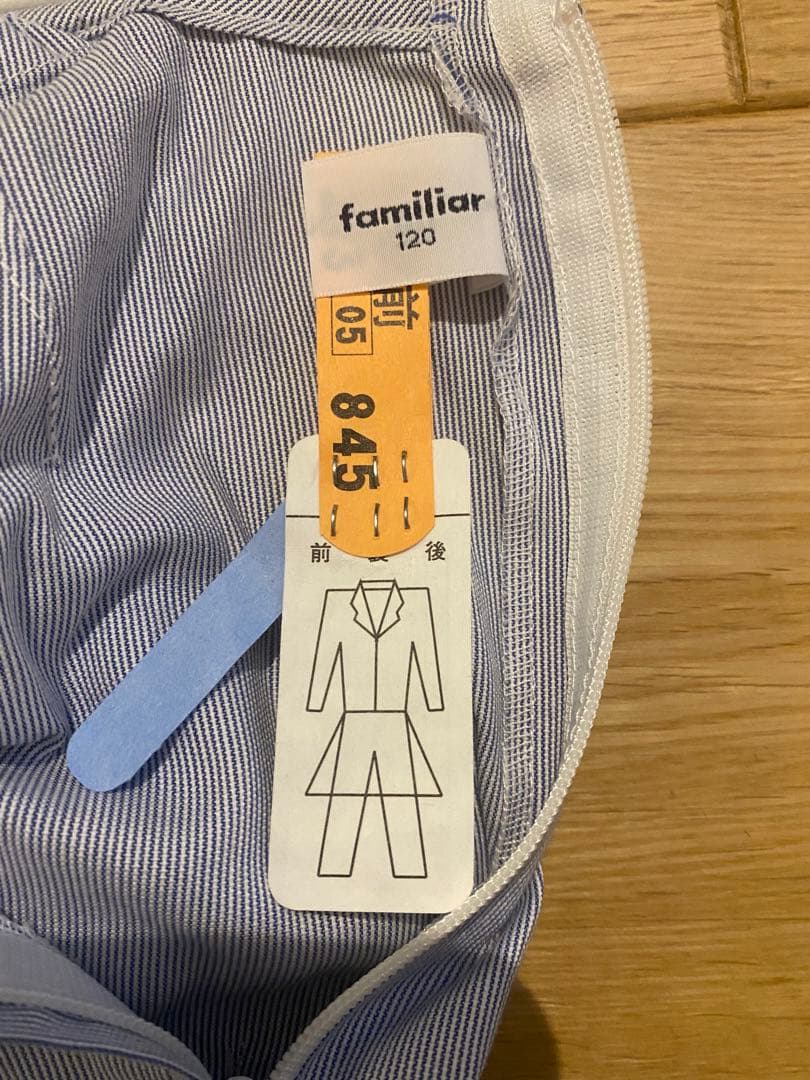 ★美品★familiar ワンピース　120 フォーマル　 お受験