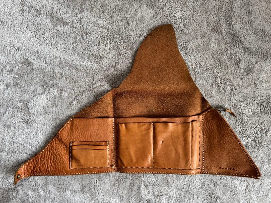 キャピタル kapital レザーポーチ ウォレット クラッチバッグ 財布