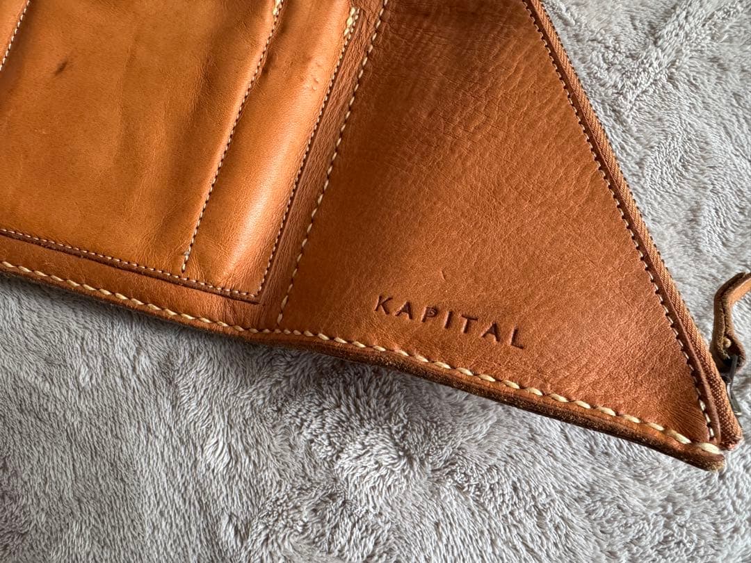 キャピタル kapital レザーポーチ ウォレット クラッチバッグ 財布