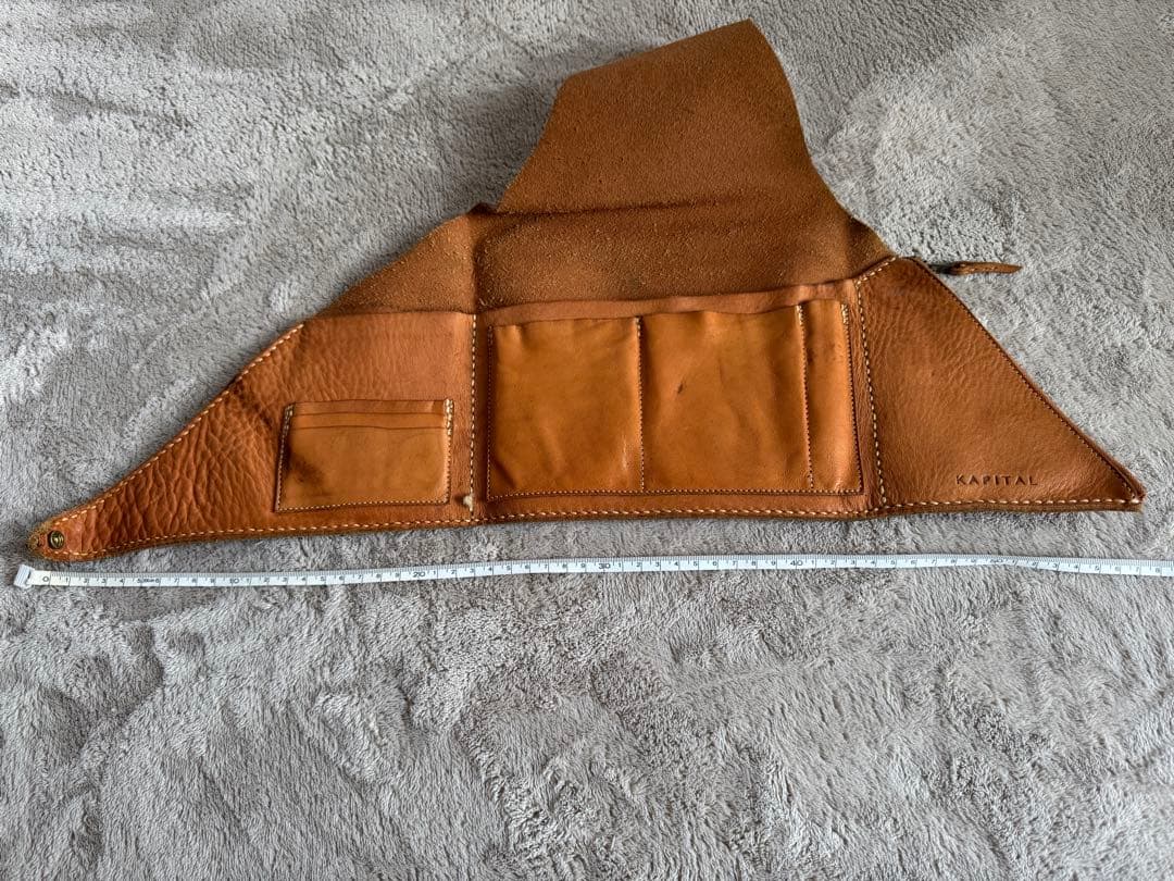 キャピタル kapital レザーポーチ ウォレット クラッチバッグ 財布