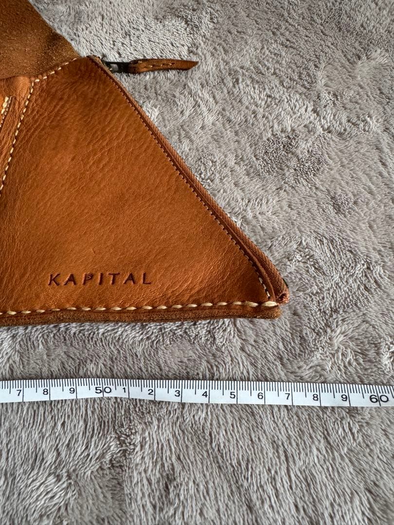 キャピタル kapital レザーポーチ ウォレット クラッチバッグ 財布
