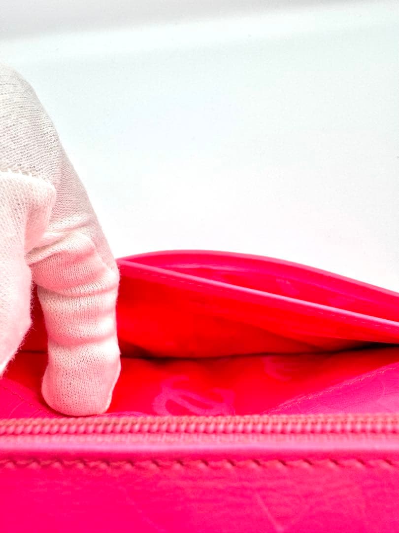 CHANEL シャネル カンボンライン ココマーク マトラッセ ラムスキン