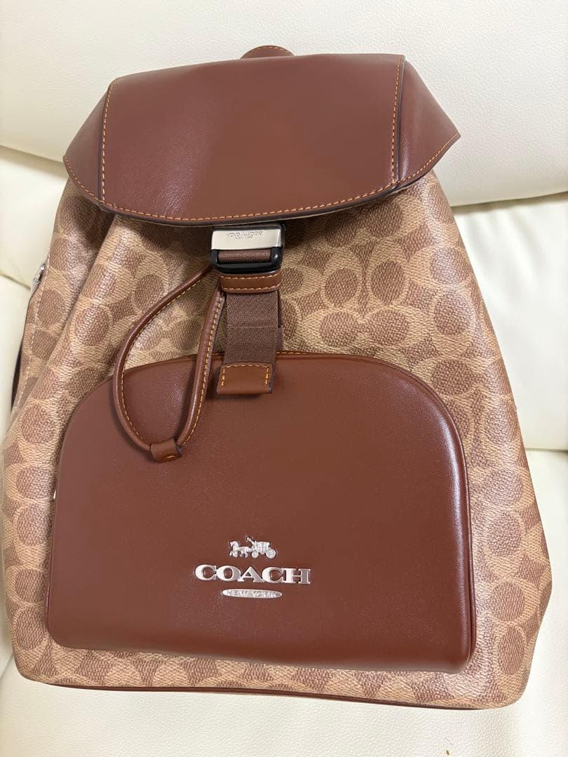 COACH リュックサック ブラウン