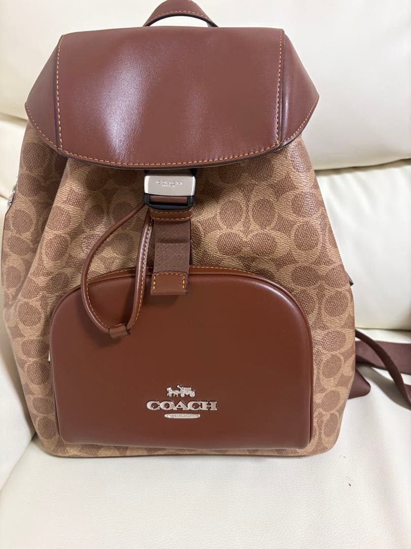 COACH リュックサック ブラウン