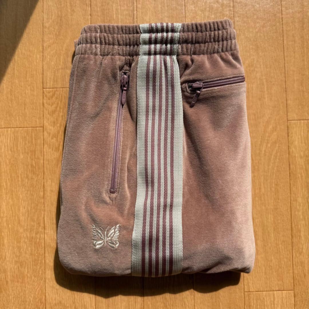 ベロア　M ブラウン　ベージュ　ニードルス　ニードルズ