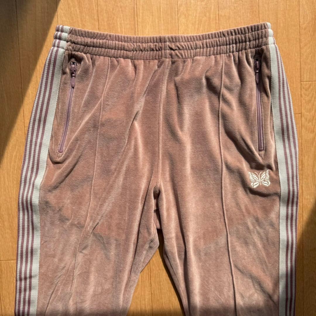 ベロア　M ブラウン　ベージュ　ニードルス　ニードルズ