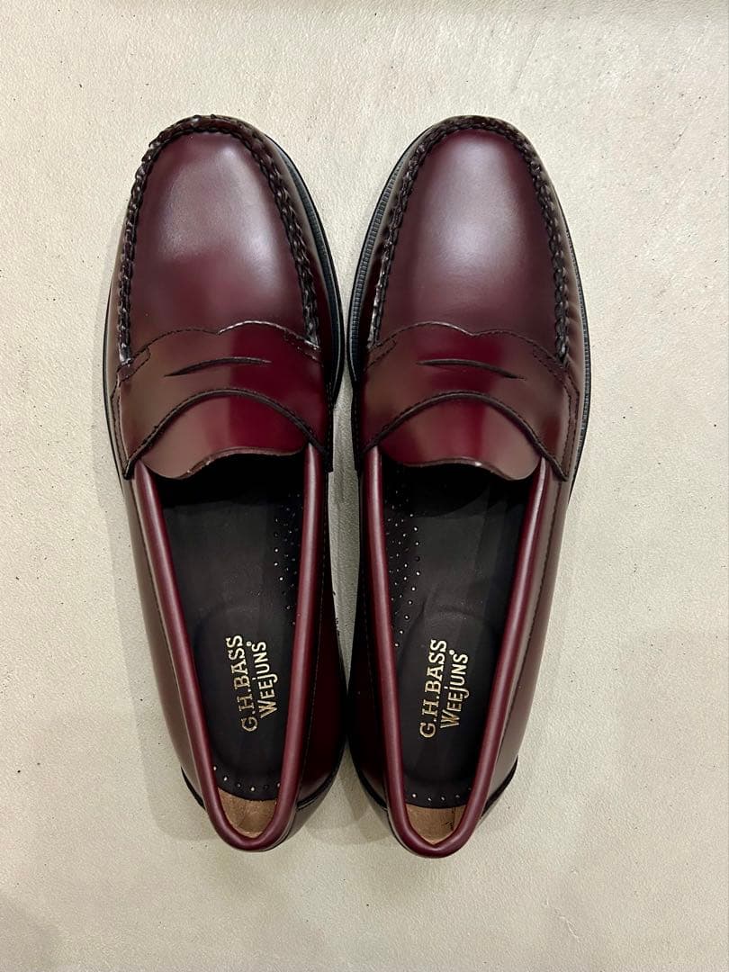 新品 G.H.BASS 11035H LOGAN / WINE