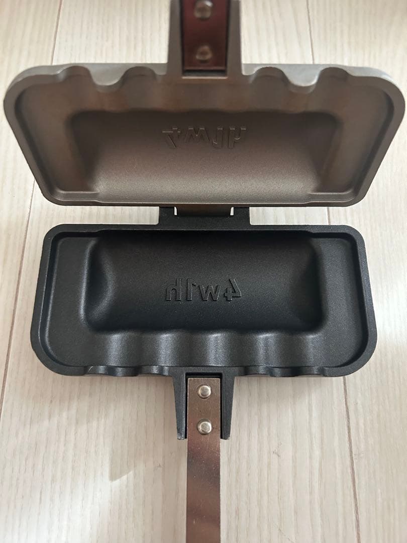 4w1h ホットサンドソロ・コンパクトフライヤー・コンロサポーター　3点セット