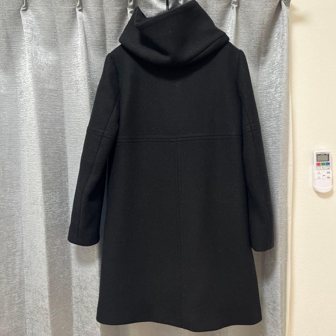 ZARA ブラック ダブルブレストコート