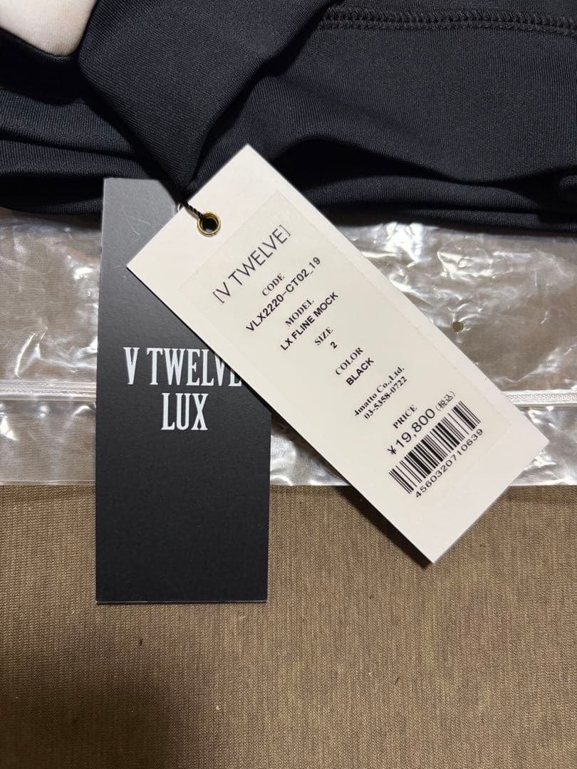 V12 レディース長袖モックネックサイズ2