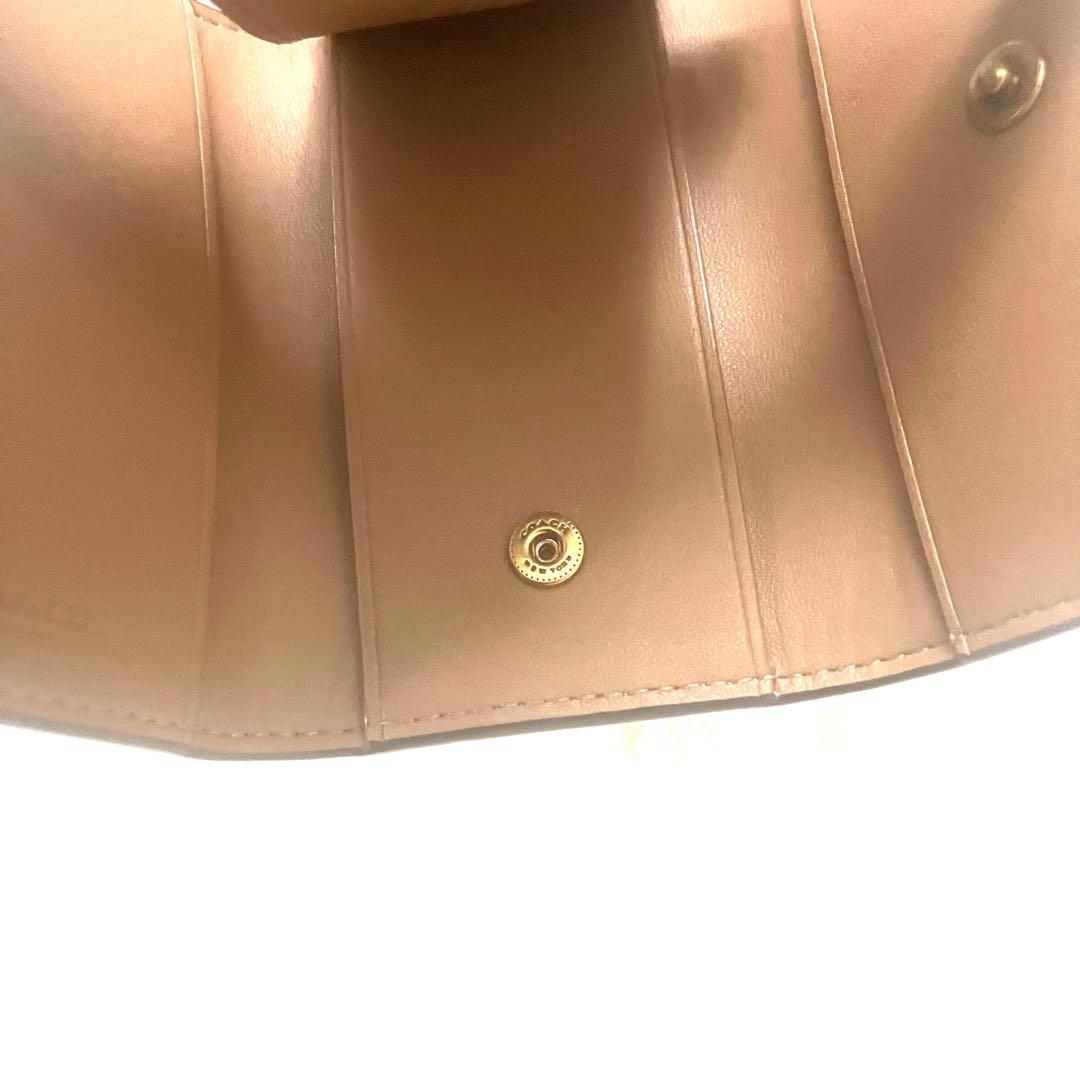 未使用級☆コーチ　COACH 6リング キー ケース ウィズ フローラル 花柄