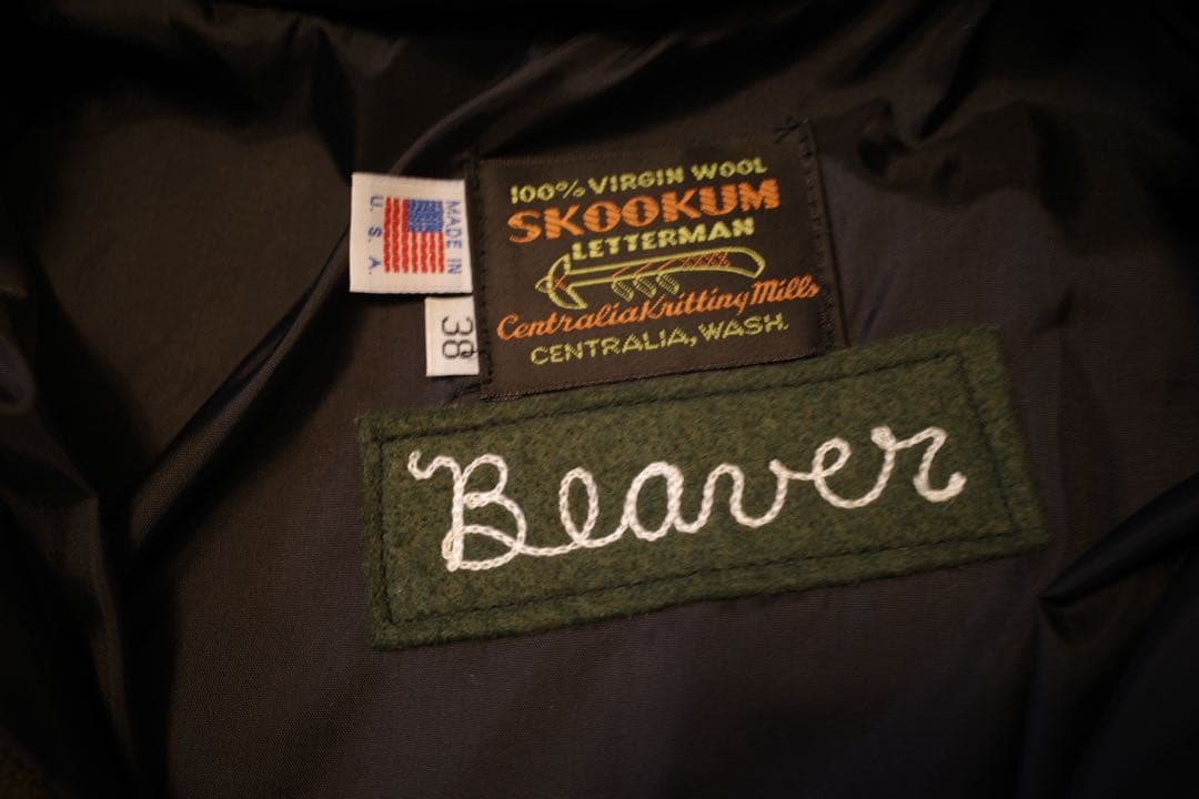 SKOOKUM スタジャン フード付き Mサイズ(38)