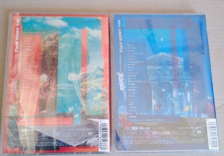 新品未開封 Mrs.GREEN APPLE/ DVD NOAH ATLANTIS