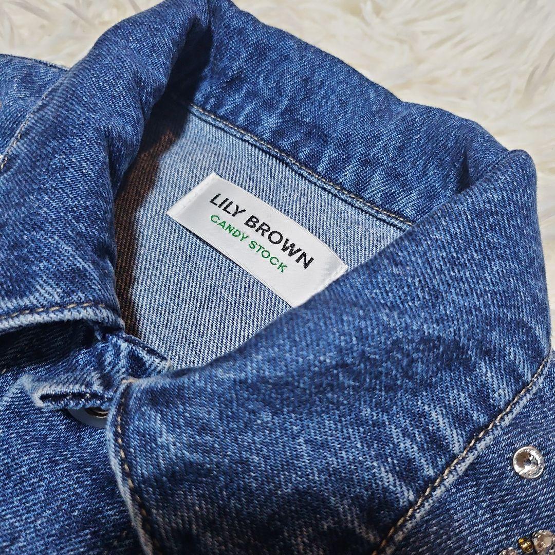 専用 24AW LILY BROWN CANDY STOCK デニムジャケット