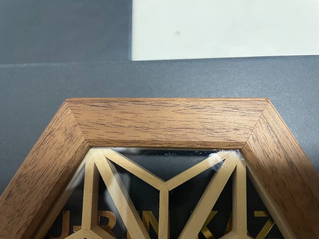 FU-RIN KAZAN ヘキサコースター 麻の葉 ウォールナット