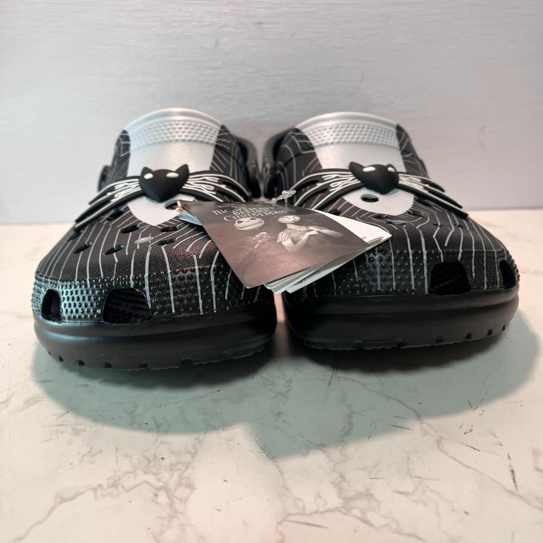 ニワゴ新品タグ付 クロックス × ディズニー ナイトメアー コラボ ジャッ