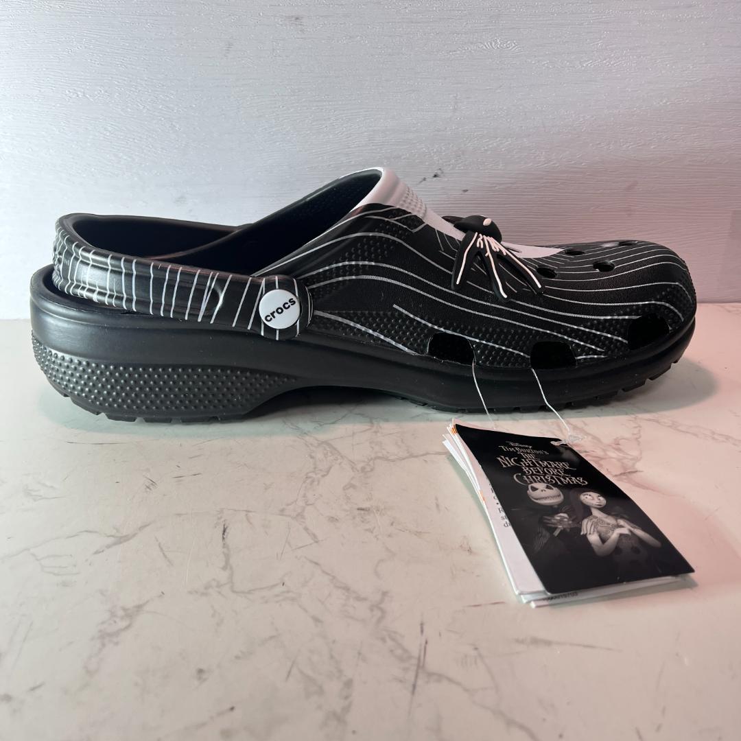 ニワゴ新品タグ付 クロックス × ディズニー ナイトメアー コラボ ジャッ