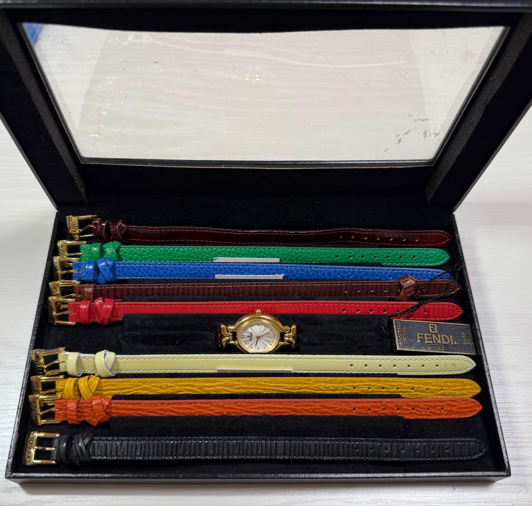 フェンディ FENDI 640L チェンジベルト クォーツ レディース　9色