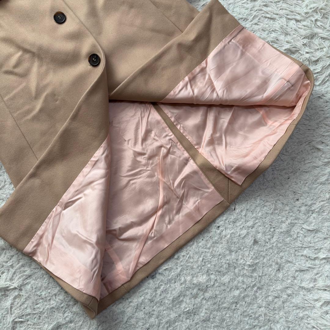 希少美品　カシミヤ　JILSANDER チェスターコート　ロングコート　ベージュ