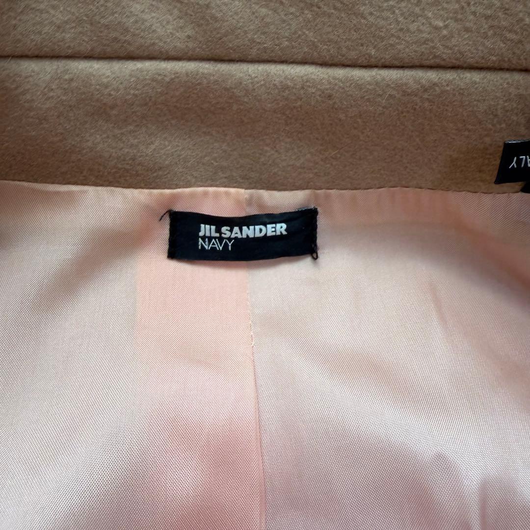 希少美品　カシミヤ　JILSANDER チェスターコート　ロングコート　ベージュ