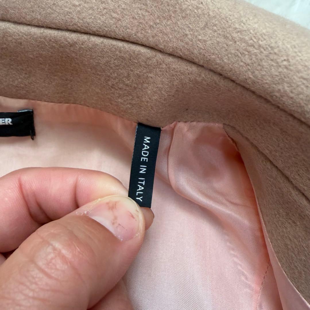 希少美品　カシミヤ　JILSANDER チェスターコート　ロングコート　ベージュ