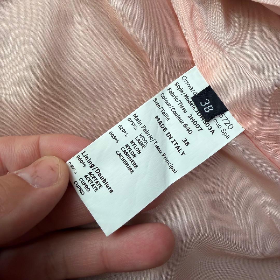 希少美品　カシミヤ　JILSANDER チェスターコート　ロングコート　ベージュ