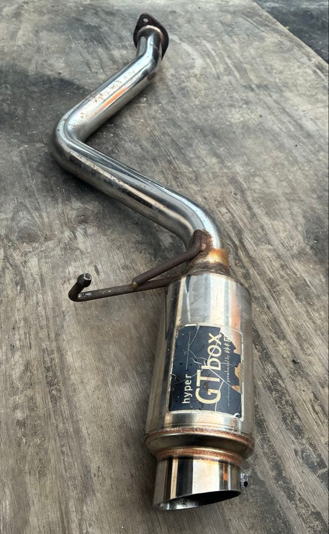マフラー　砲弾型　柿本改 hyper GTbox ミラ ミラジーノ　L700
