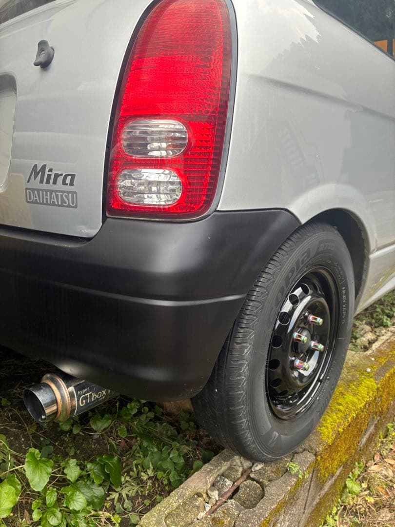 マフラー　砲弾型　柿本改 hyper GTbox ミラ ミラジーノ　L700