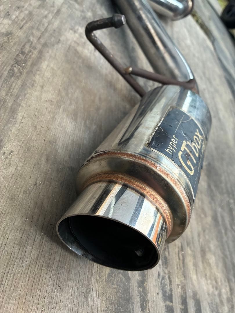 マフラー　砲弾型　柿本改 hyper GTbox ミラ ミラジーノ　L700