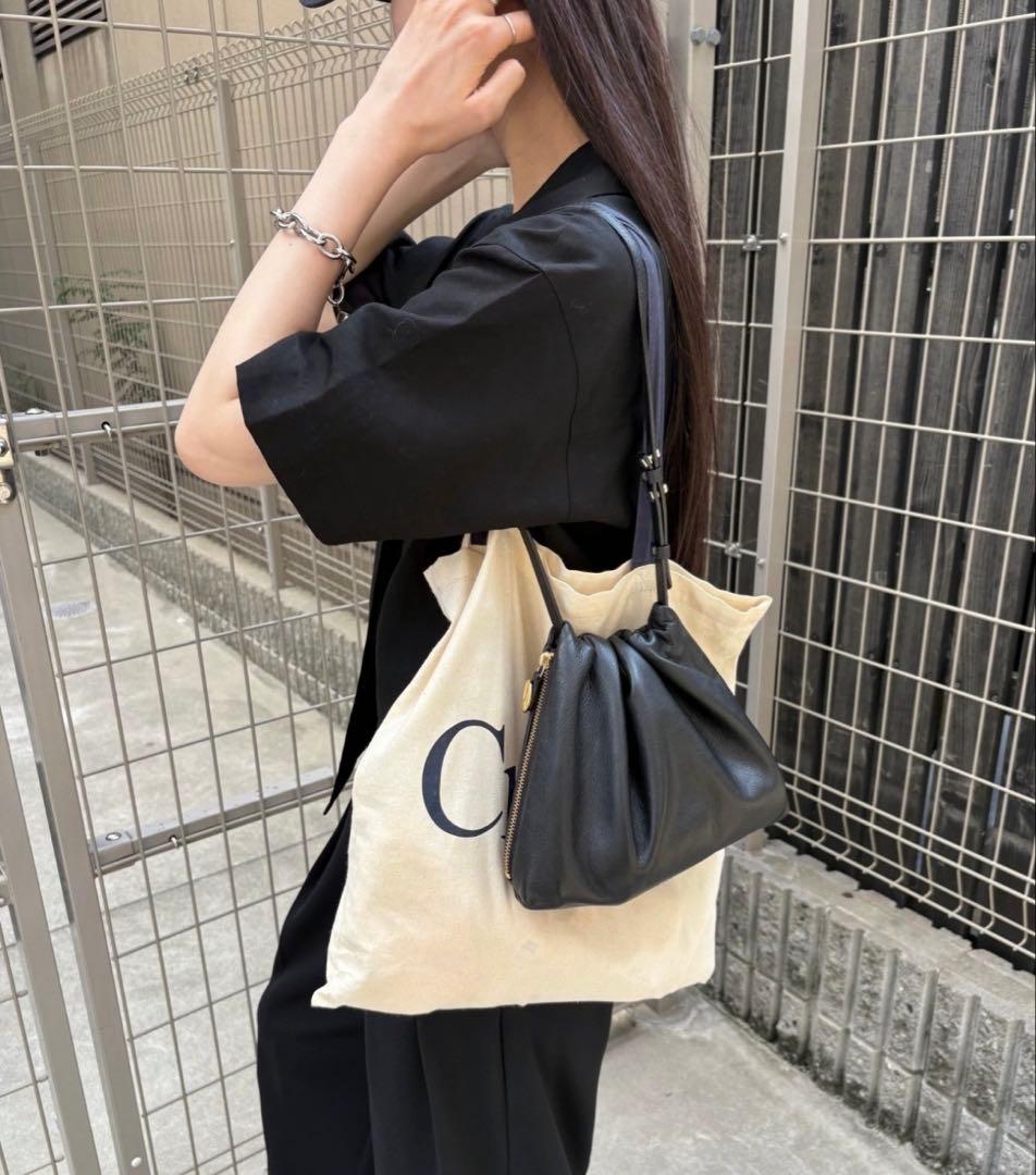 gemeil レザーワンハンドルバッグ ジェムイル　ラシット　ショルダーバッグ