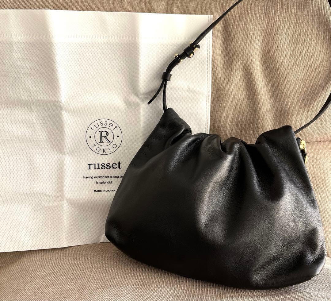 gemeil レザーワンハンドルバッグ ジェムイル　ラシット　ショルダーバッグ