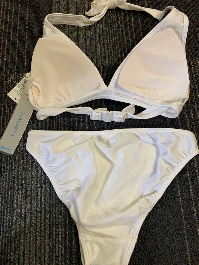 新品　PLAYBOY プレイボーイ　ビキニ　ジルコニア　水着　9 日本製