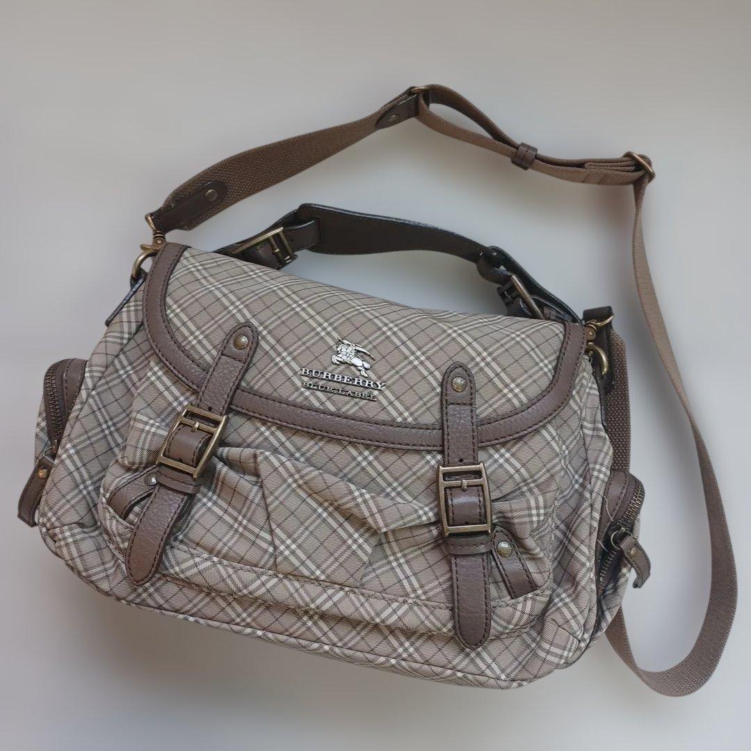 BURBERRY バーバリーブルーレーベル 2way ショルダーバッグ