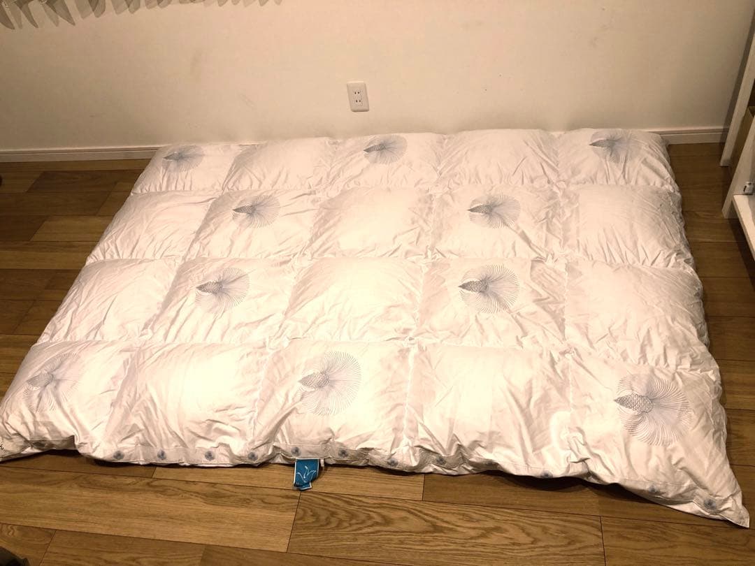 東京西川　シーアイランドコットン　海島綿 ハンガリーグースダウン90% 1.3