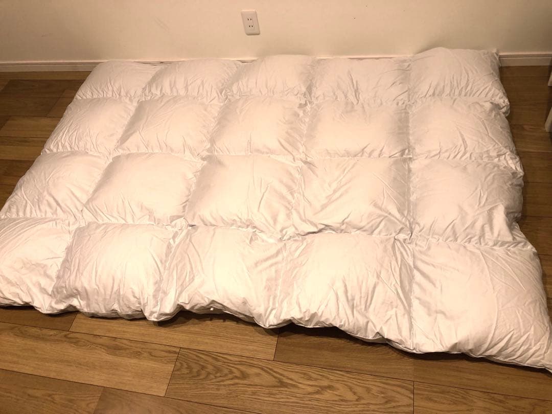 東京西川　シーアイランドコットン　海島綿 ハンガリーグースダウン90% 1.3