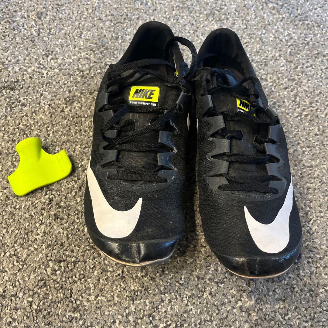 ナイキ ズームスーパーフライ エリート 27cm 陸上スパイク 短距離用