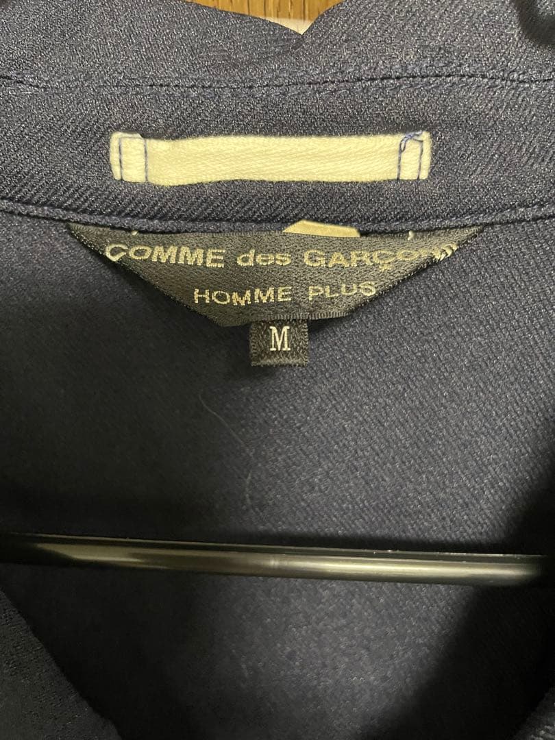 ネイビー クロップドジャケット Mサイズ　コムデギャルソンオムプリュス