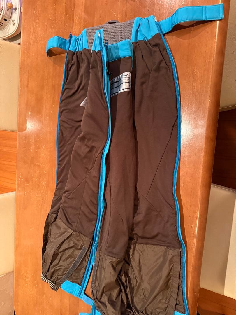 mizuno スキーパンツ　ユニセックス　S サイドフルオープン