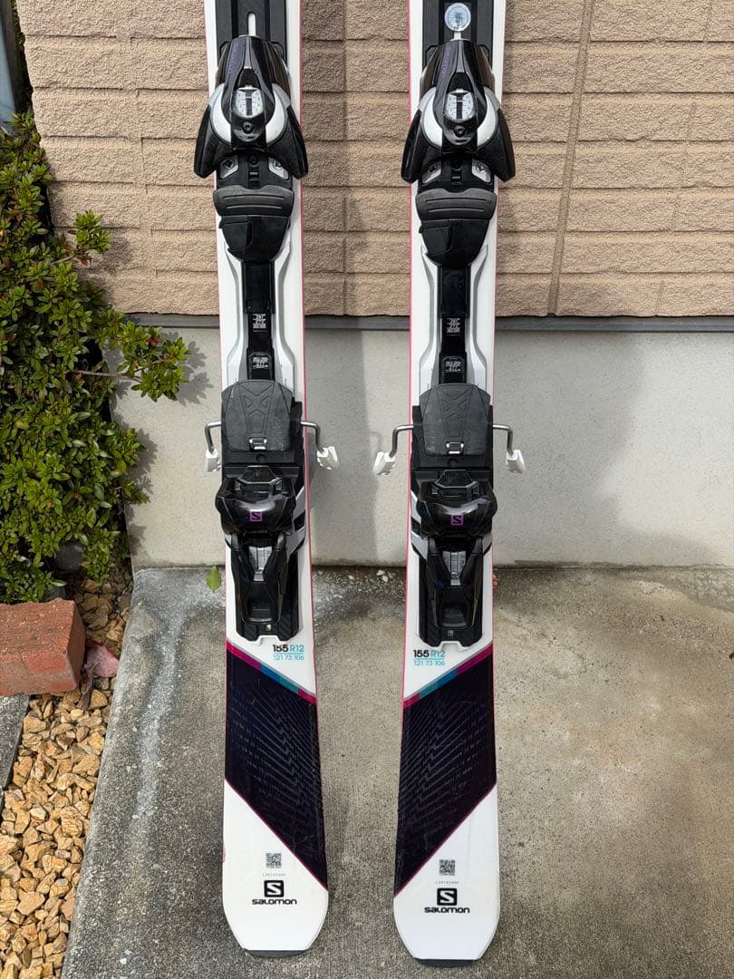 サロモン W-MAX12　155cm　R=12m　女性用上級モデル