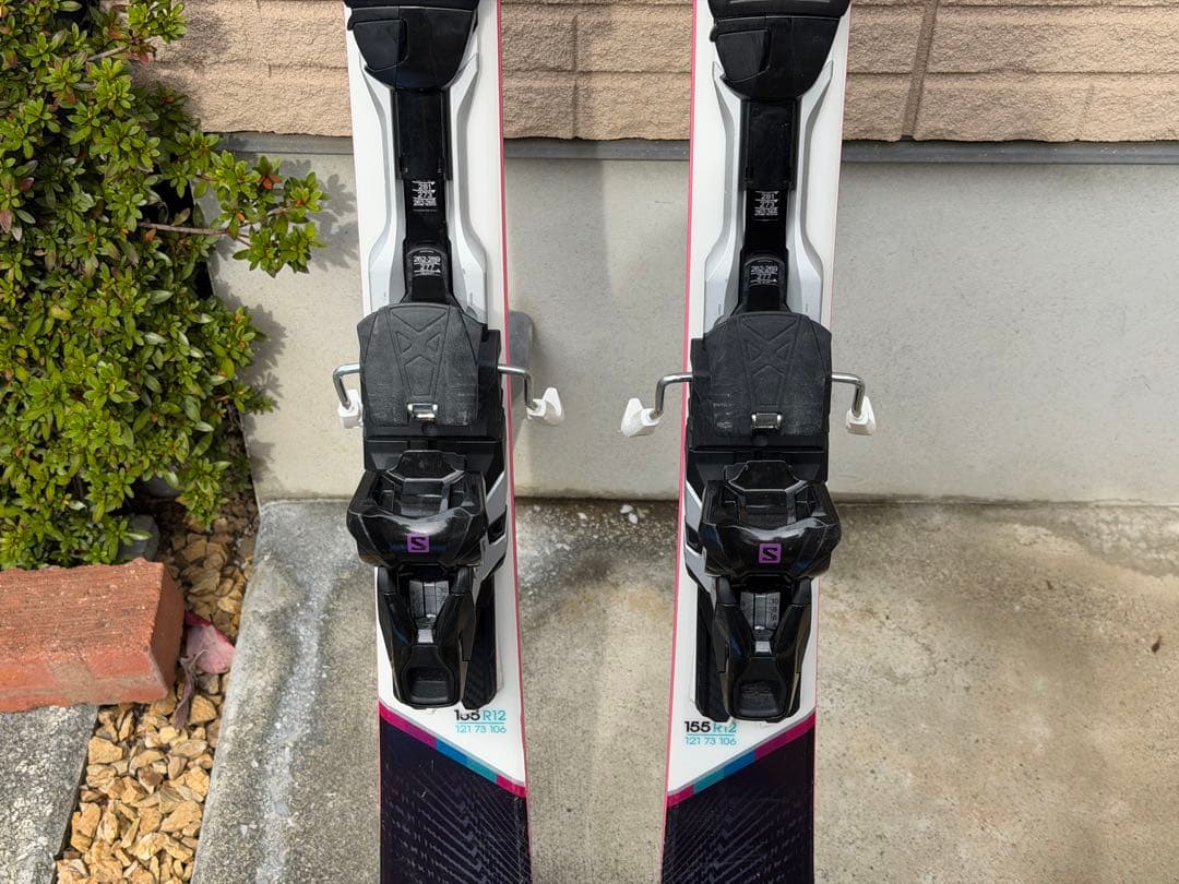 サロモン W-MAX12　155cm　R=12m　女性用上級モデル