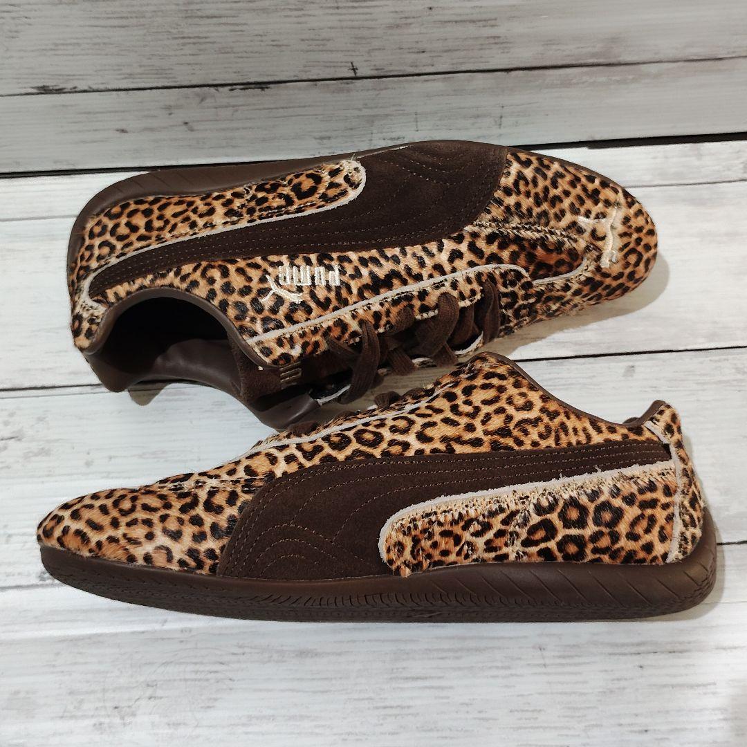 s*m様 24.5cm✨PUMA SPEEDCAT WILD　レオパード柄　プー