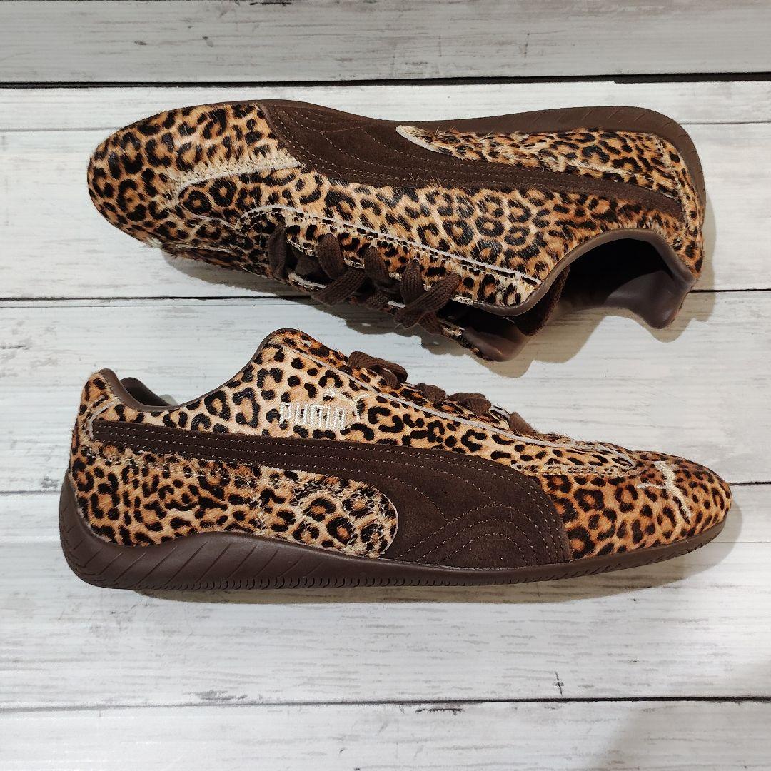 s*m様 24.5cm✨PUMA SPEEDCAT WILD　レオパード柄　プー